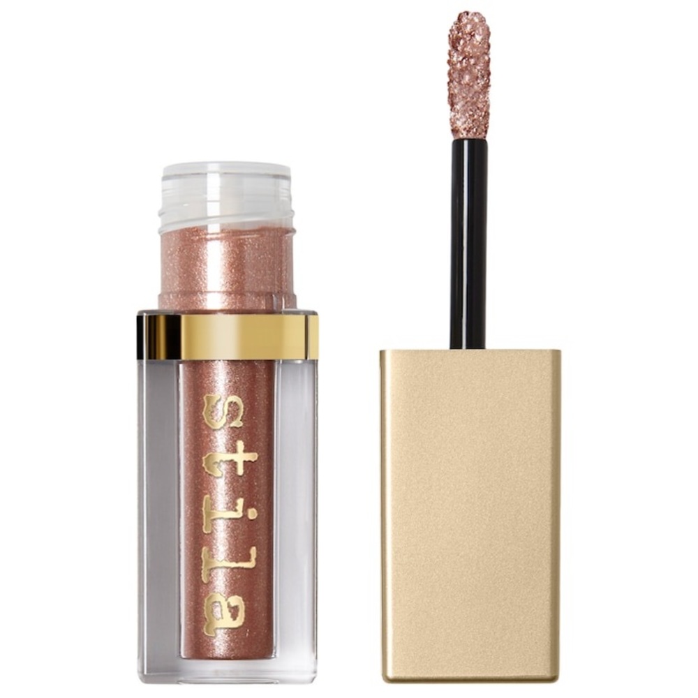 Stila Glitter & Glow Liquid Eye Shadow in Rose Gold Retro - (rose gold & silver)